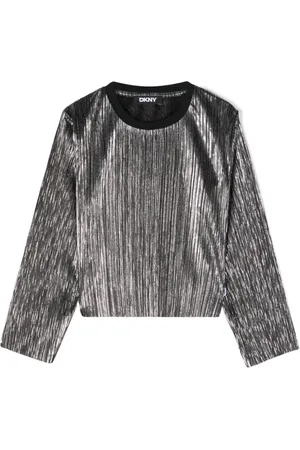 DKNY Plissiertes T-Shirt