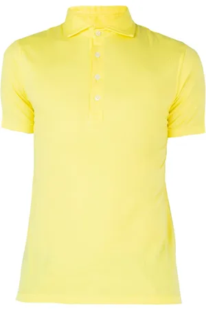 FEDELI Fein gestricktes Poloshirt