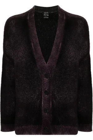 AVANT TOI Cardigan aus gebürstetem Strick