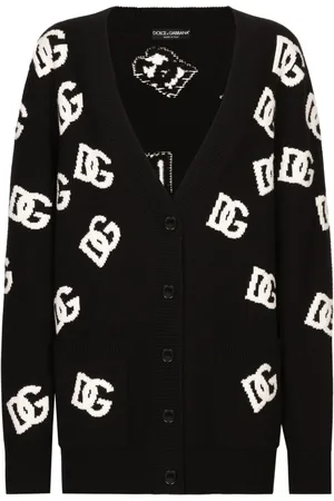 Dolce & Gabbana Cardigan mit Logo-Stickerei
