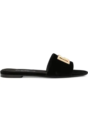 Dolce & Gabbana Pantoletten mit DG-Logo
