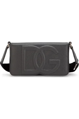 Dolce & Gabbana Mini-Tasche mit Logo-Prägung