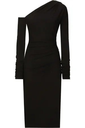 Dolce & Gabbana Drapiertes One-Shoulder-Kleid