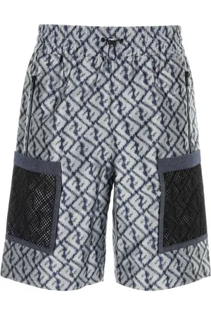 Fendi Bermudas mit Zucca-Monogramm