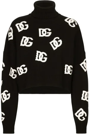 Dolce & Gabbana Pullover mit Intarsien-Logo