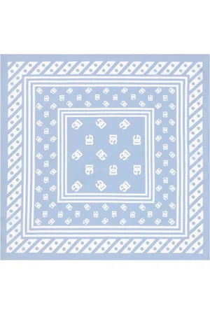 Dolce & Gabbana Seidenschal mit Logo-Print