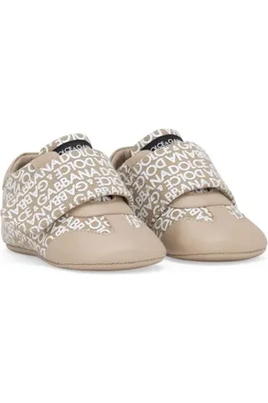 Dolce & Gabbana Klettverschluss-Sneakers mit Logo-Print