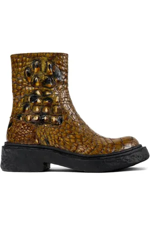 Camper Vámonos Stiefeletten mit Kroko-Optik