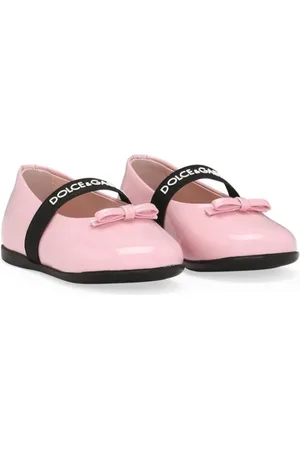 Dolce & Gabbana Ballerinas mit Logo-Riemen