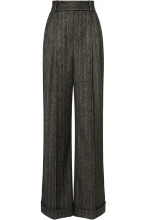 Alberta Ferretti Palazzohose mit Nadelstreifen