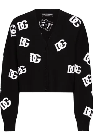 Dolce & Gabbana Cardigan mit Logo-Stickerei