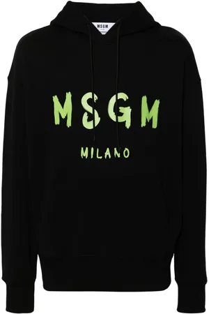 Msgm Hoodie mit Logo-Print
