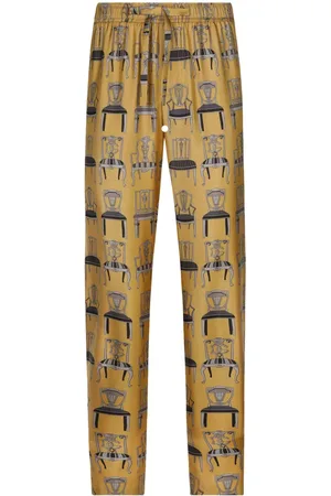 Dolce & Gabbana Lounge-Hose aus Seide