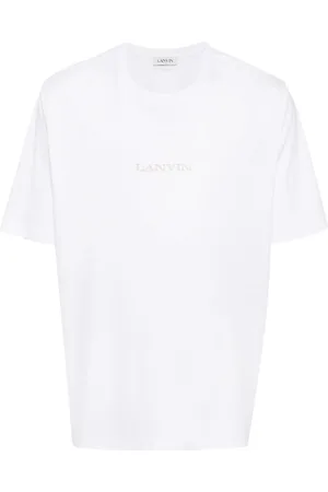 Lanvin T-Shirt mit Logo-Stickerei