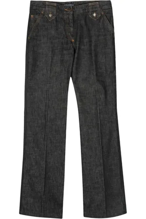 Dolce & Gabbana 2000s Jeans mit Seitenstreifen