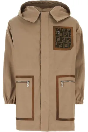 Fendi Parka mit Monogrammmuster