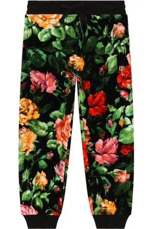 Dolce & Gabbana Jogginghose mit Rosen-Print