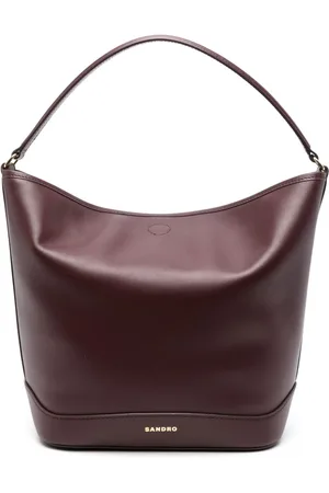 Sandro Beuteltasche mit Logo-Print