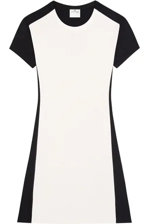 Courrèges Minikleid mit Kontrastdetails