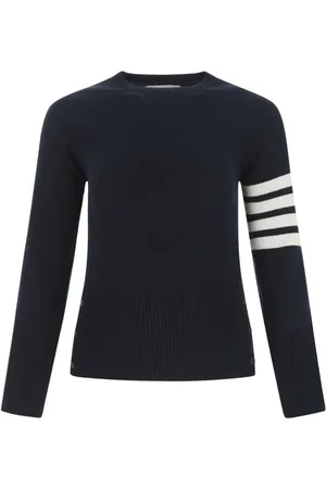 Thom Browne Pullover mit gestreiftem Ärmel
