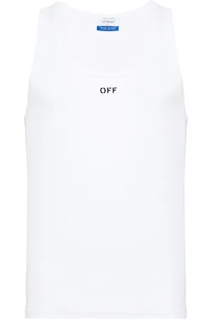 OFF-WHITE Trägershirt mit Logo-Print