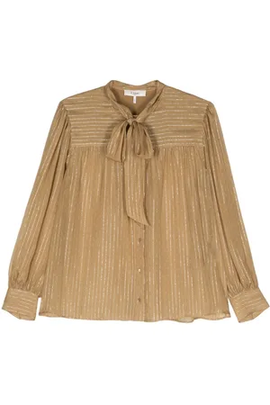 Chloé Bluse aus Lurex-Seide