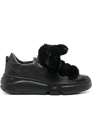 AGL ATTILIO GIUSTI LEOMBRUNI Sneakers mit Pelzschnürung