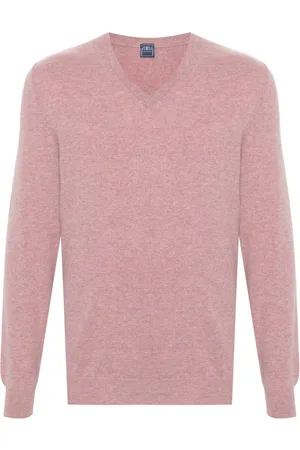 FEDELI Klassischer Kaschmirpullover