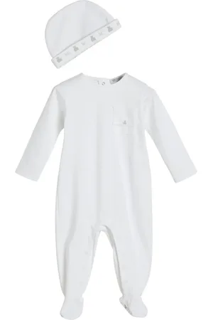 Brunello Cucinelli Strampler mit Logo-Motiv