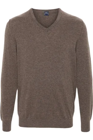 FEDELI Klassischer Kaschmirpullover