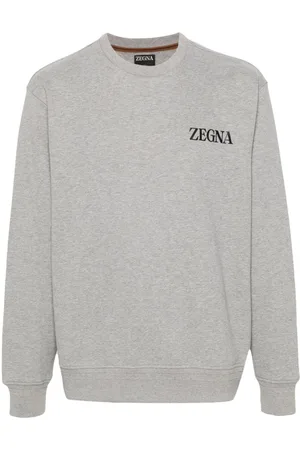 Ermenegildo Zegna Sweatshirt mit gummiertem Logo