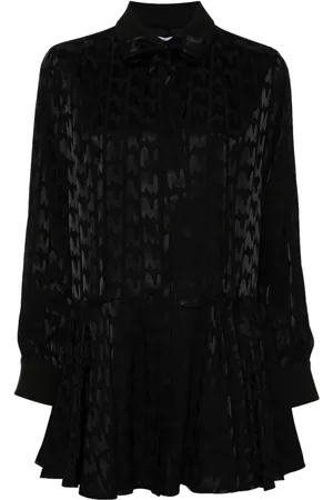 Msgm Minikleid aus Logo-Jacquard