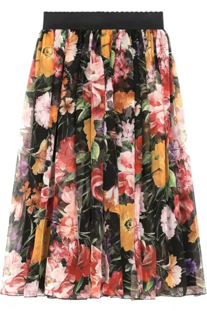 Dolce & Gabbana Rock mit Blumen-Print