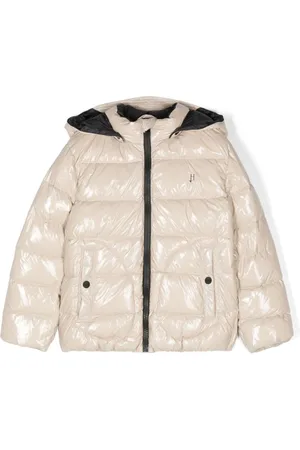 HERNO Gefütterte Jacke mit Logo-Schild