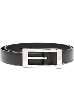 Dolce & Gabbana Gürtel aus gebürstetem Leder