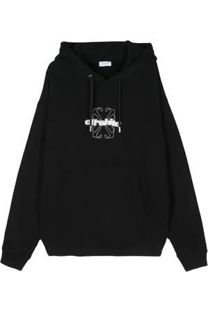 OFF-WHITE Skate-Hoodie mit Flock-Pfeil