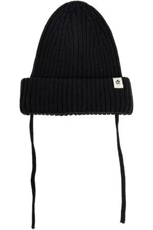 Mini Rodini Beanie mit Logo-Patch