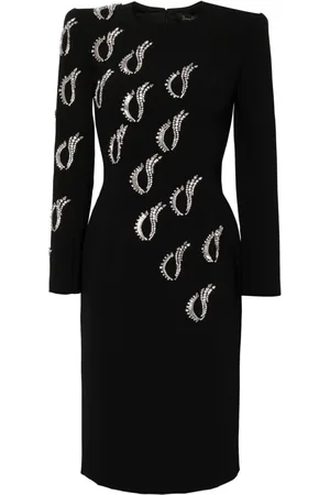 Jenny Packham Jealous Midikleid mit Kristallen