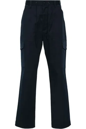 Moncler Gerade Hose mit Logo-Patch