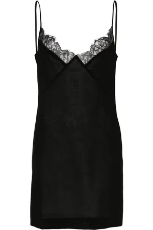 BLUMARINE Minikleid mit Spitzenbesatz