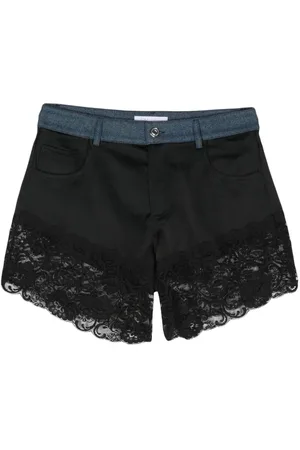 BLUMARINE Shorts mit Spitze