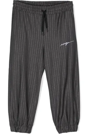 Msgm Hose mit Logo-Stickerei