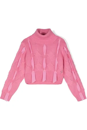 MISS BLUMARINE Pullover mit Zopfmuster
