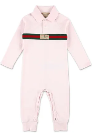 Gucci Strampler mit Webstreifen