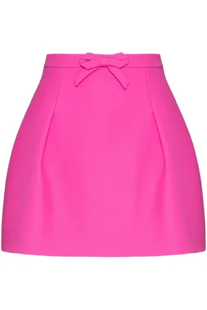 VALENTINO GARAVANI Crepe Couture Minirock