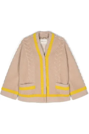 BLUMARINE Jacke aus Faux Shearling