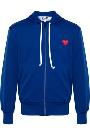 Comme des Garçons Hoodie mit Herzapplikation