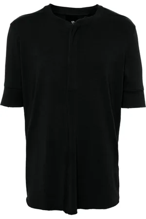 THOM KROM T-Shirt mit Narbenstickerei