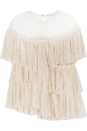 BLUMARINE Bluse im Layering-Look