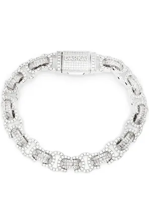 DARKAI Armband mit Kristallen
